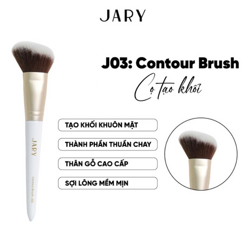 Bộ Cọ Trang Điểm Cao Cấp Thuần Chay Jary Makeup Brush Mềm Mại & Sắc Nét Hàn Quốc