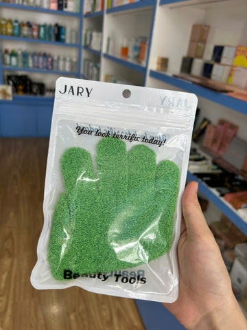 Găng Tay Tẩy Tế Bào Chết Toàn Thân Jary 40D Body Exfoliating Massage / 10D Body Scrubber Gloves Hàn Quốc