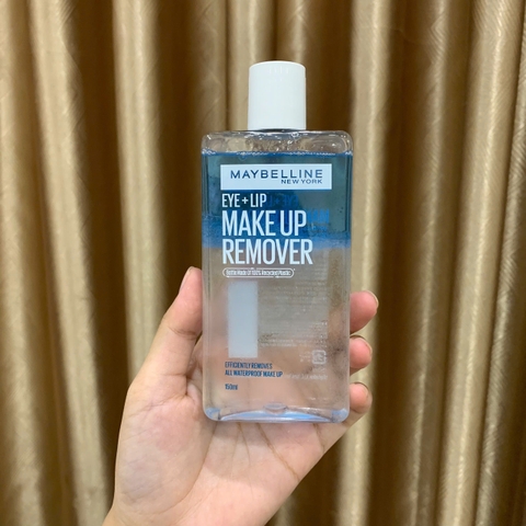 Nước Tẩy Trang Mắt Môi Maybelline Lip & Eye Make Up Remover 150ml