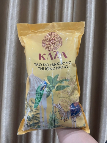 Táo Đỏ Tân Cương - Táo Kẹp Sữa Lạc Đà - Táo Giòn - Táo Hạnh Nhân Kaza Tốt Cho Tim Mạch, Cải Thiện Giấc Ngủ Túi 1kg (Hàng Công Ty)