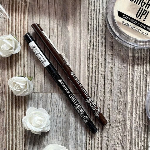 Chì Kẻ Mắt 2 Màu Essence Long-Lasting Eye Pencil Lên Màu Chuẩn Sắc Nét, Giữ Màu Suốt 18h, Chống Nước Hiệu Quả 1g