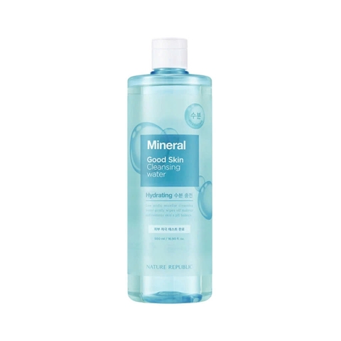 Nước tẩy trang Nature Republic Good Skin Cleansing Water Cân bằng da & Làm sạch sâu 500ml