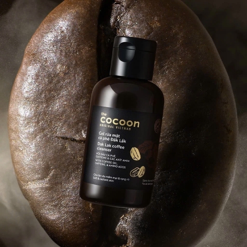 Gel Rửa Mặt Chiết Xuất Cà Phê Đắk Lắk Cocoon Dak Lak Coffee Cleanser Làm Sạch Dịu Nhẹ, Giúp Da Tươi Mát & Mịn Màng 140ml