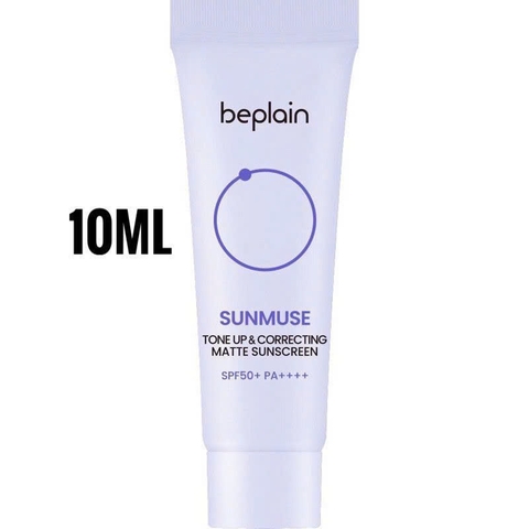 Kem Chống Nắng Vật Lý Thuần Chay Beplain Sunmuse Mineral Sunscreen SPF50+ PA++++ Nâng Tone, Dưỡng Ẩm Hàn Quốc 50ml