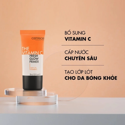 Kem lót kiềm dầu đều màu da CATRICE Primer Oli - Control Poreless Blur 30ml