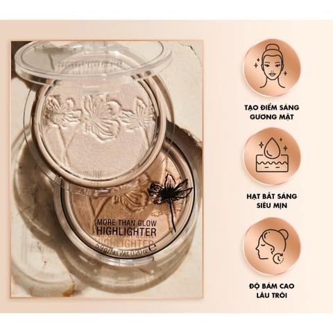 Phấn Highlight Bắt Sáng Lâu Trôi Catrice More Than Glow Highlighter 5.9g