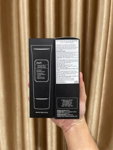 Kem dưỡng phục hồi, dưỡng ẩm da Klairs Midnight Blue Calming Cream (Tuýp 60g)