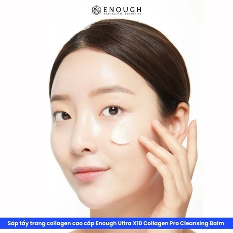 Sáp Tẩy Trang Cao Cấp Giữ Ẩm, Chống Lão Hóa Enough Pro Cleansing Balm Hàn Quốc 100ml