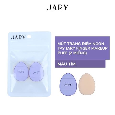 Mút Trang Điểm Ngón Tay Jary Finger Makeup Puff (Set 2 miếng)