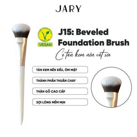 b301 - Bộ Cọ Trang Điểm Cao Cấp Thuần Chay Jary Makeup Brush Mềm Mại & Sắc Nét Hàn Quốc