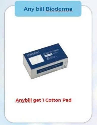 f140 - Bioderma - Bông tẩy trang Cotton Pad