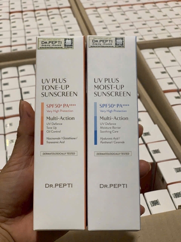 f164 - Dr.Pepti - Kem chống nắng UV Plus Sunscreen SPF 50+ 50ml