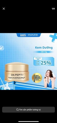 f174 - Dr.Pepti - Kem dưỡng Dr.Pepti+ Silk Peptide 88 Cream EX 12g