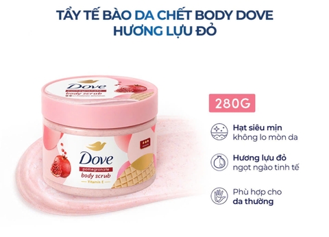 f415 - Tẩy da chết body Dove 280g