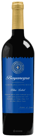 Bayanegra Tempranillo Premier Blue Label