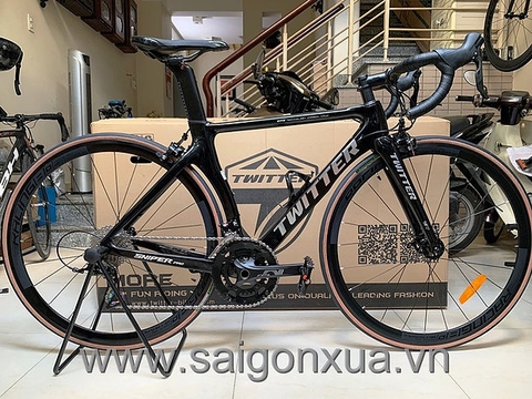 Xe đạp đua TWITTER SNIPER PRO - Khung full Carbon, groupsets Retrospec 11 LÍP