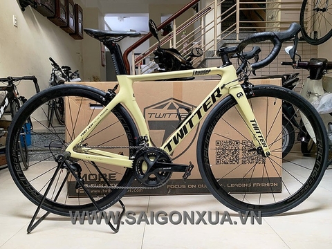 Xe đạp đua TWITTER THUNDER 2020 - Khung Carbon, full groupset Shimano 105 R7000