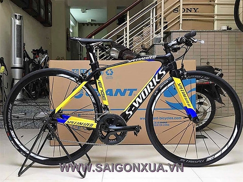 ROAD BIKE TAY CẦM NGANG SPECIALIZED S-WORKS VENGE - FULL CARBON, SHIMANO 105