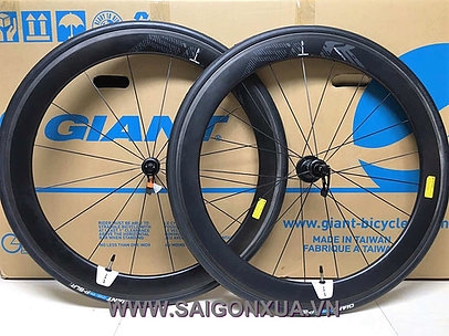 Bộ bánh xe GIANT SLR 0 AERO (2017) - Full Carbon (hàng tháo xe, mới 100%)