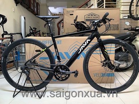 Xe đạp thể thao Touring JAVA VELOCE Disc : Shimano CLARIS 16 tốc độ, thắng đĩa