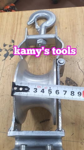 Puly nhôm 1 tấn 115x60mm dày 4.5mm