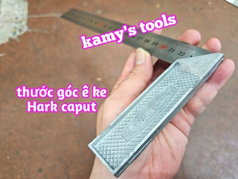 Thước ê ke đo góc vuông 25cm 30cm 50cm Hark Caput 250mm 300mm 500mm