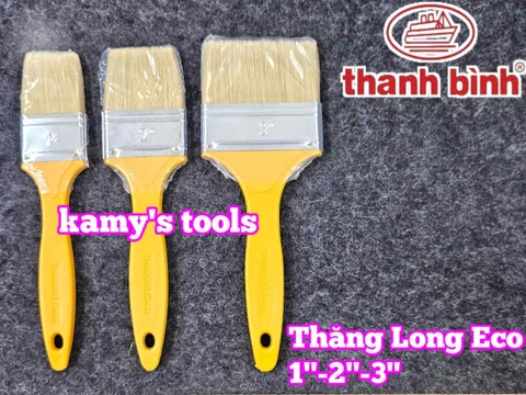 Cọ sơn nhựa Thăng Long Eco Thanh Bình 1 inch 2 inch 3 inch