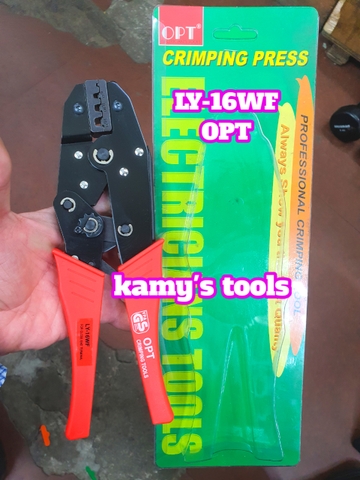 Kìm bấm cos pin tròn rỗng SN-16WF OPT 6-16mm2