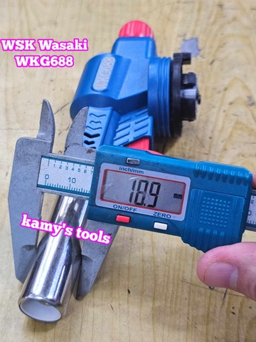 Đèn khò gas WSK Wasaki WKG688 dài 165mm ống khò 19mm