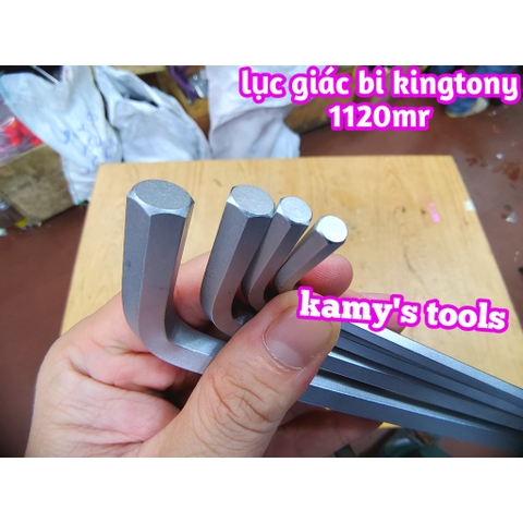 Lục giác bi Kingtony 1.5mm 2mm 2.5mm 3mm 4mm 5mm 6mm 8mm 10mm 112015MR 112002MR 112025MR 112003MR 112004MR 112005MR 112006MR 112008MR 112010MR