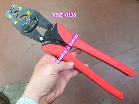 Kìm bấm cos nhanh trợ lực TOP 5.5-38mm2 model VNE-0138