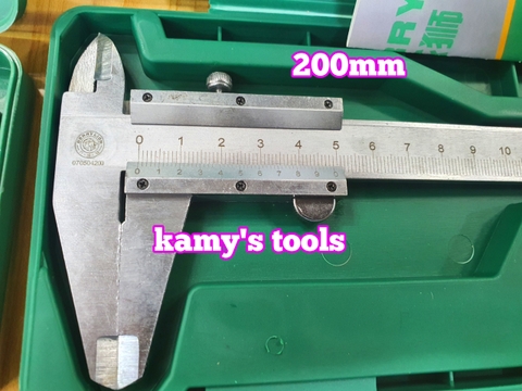 Thước kẹp cơ khí Berrylion 150mm 200mm model 070504150 070504200, thước cặp