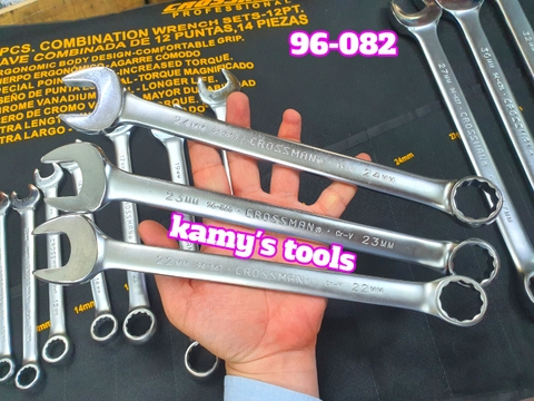 10-32mm bộ cờ lê vòng miệng hệ mét Crossman 14 cái 96-082