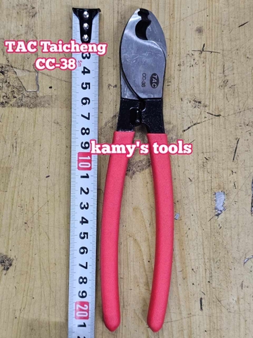 Kìm cắt cáp điện đồng nhôm 38mm2 TAC Taicheng CC-38 dài 220mm