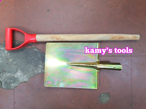 Xẻng xúc đất, làm vườn, xây dựng, công binh loại lớn dài 930mm