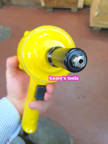Kìm rút đinh tán bằng hơi Air Riveter, máy tán đinh rive dùng khí nén loại ngang dạng sung