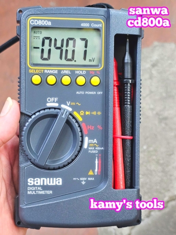 Đồng hồ đo điện vạn năng Sanwa CD800A