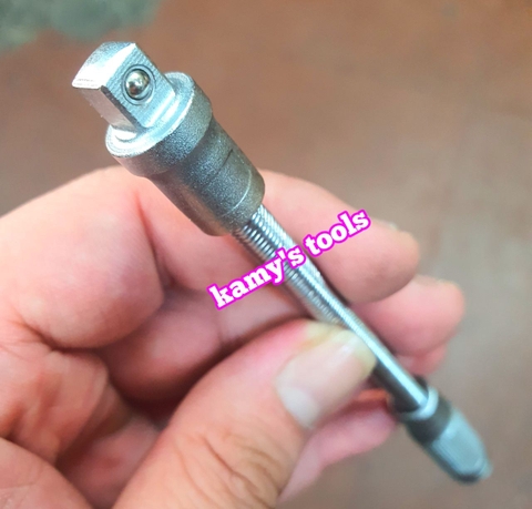 Đầu nối cần nối lò xo dài bẻ cong 1/4 inch dài 6 inch 12 inch 18 inch Kingtony model 2311-06 2311-12 2311-18