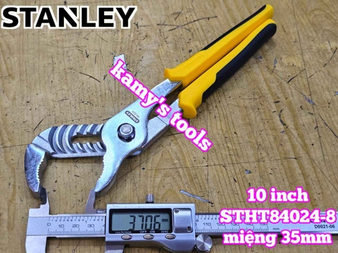 Kìm mỏ quạ 5 lỗ Stanley 10 inch mở miệng 35mm 84-024 (STHT84024-8)