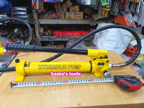 Bơm tay thủy lực HHB-700C TLP 350cm3 dầu dài 380mm