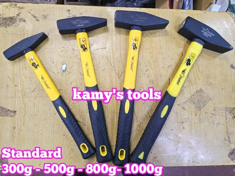 Búa đầu vuông dẹp cán cao su Standard 300g 500g 800g 1000g MA#940300 MA#940500 MA#940800 MA#941000