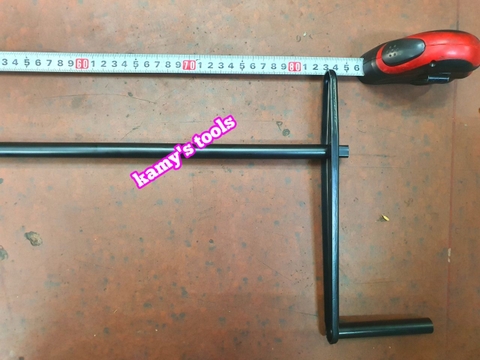 Bộ tay quay 3 khúc tháo mở bánh xe hạ lốp dự phòng Toyota Innova, Fortuner, Hilux, Zace hiệu Stand Upright (1 bộ 3 cây)