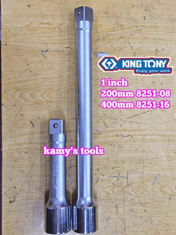 Cần nối khúc nối tuýp 1 inch Kingtony dài 8 inch 16 inch 8251-08 8251-16