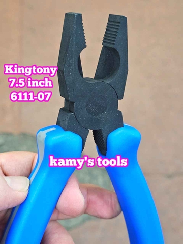 Kìm điện 7.5 inch Kingtony 6111-07 dài 180mm