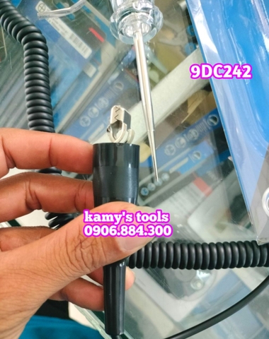 Bút thử điện 1 chiều DC hiển thị số dành cho xe máy xe ô tô Kingtony 9DC242