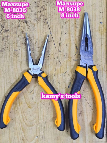 Kìm nhọn Maxsupe 6 inch 8 inch M-8036 M-8038