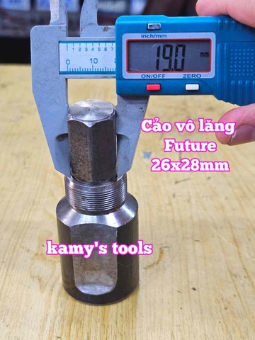 Vam cảo vô lăng xe FUTURE đầu răng ngoài răng trong 26x28mm Santa 51-0FUTURE