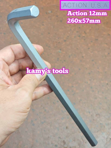 Lục giác đầu bằng  Action 12mm dài 260mm ACK-62212