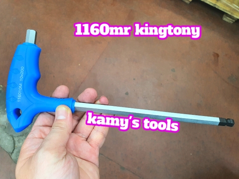 Lục giác bi cán chữ T Kingtony 2mm 2.5mm 3mm 4mm 5mm 6mm 8mm 10mm 116002MR 116025MR 116003MR 116004MR 116005MR 116006MR 116008MR 116010MR