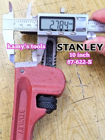 Mỏ lết răng 10 inch Stanley 87-622-S ngàm mở 45mm
